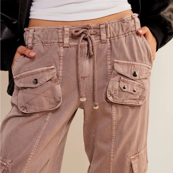 Free People Tahiti Cargo Pants - Picture 1 of 9